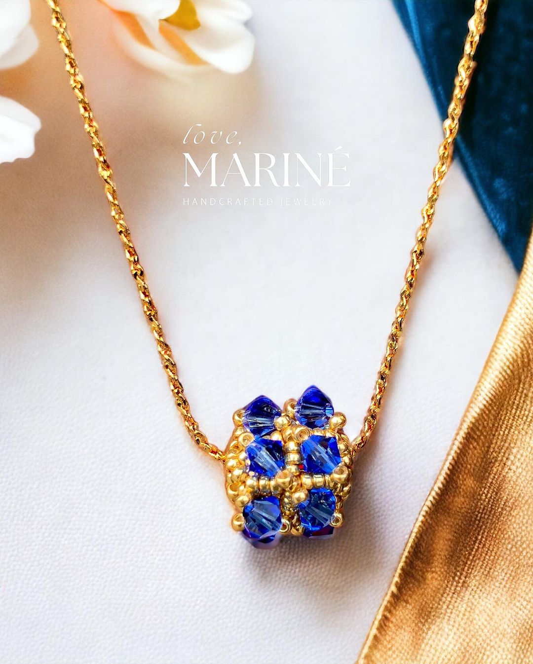 Sapphire Birthstone Necklace